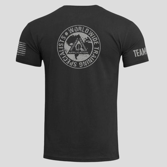 T-shirt Ageron Team Zero WTS - Noir - Pentagon