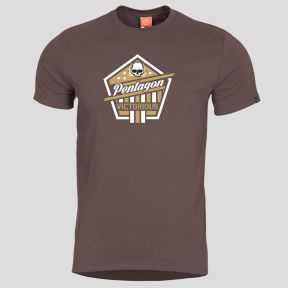 T-shirt Ageron Victorious - Marron Terre - Pentagon