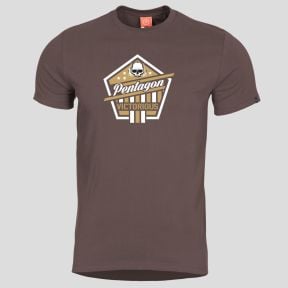 T-shirt Ageron Victorious - Erdbraun - Pentagon