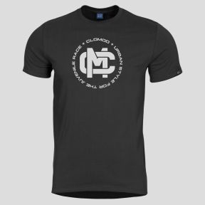 T-Shirt Initials - Noir - CloMod