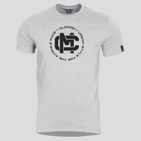 T-Shirt Initials - Wit - CloMod