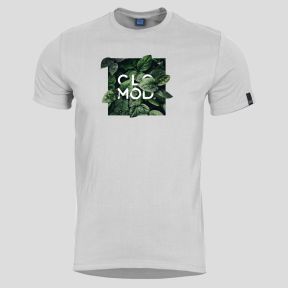 T-Shirt Leaves - Blanc - CloMod