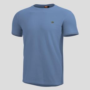 T-Shirt Levantes Rundhalsausschnitt mit Biesen - Bleu Aube - Pentagon