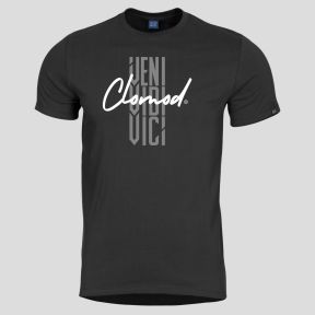 T-Shirt Veni - Zwart - CloMod