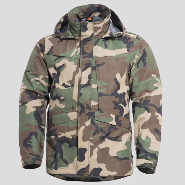Hurricane shell jacket Camo Woodland - Pentagon