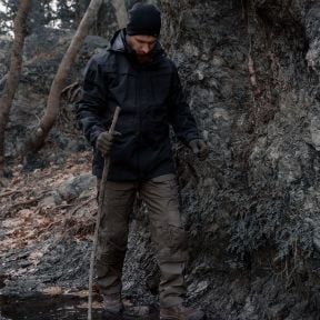 Hurricane Shell Jacket Black - Pentagon