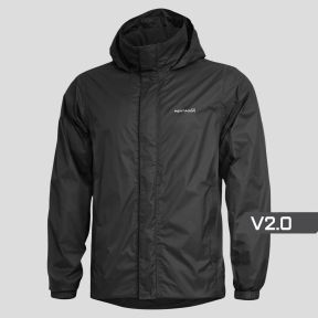 Veste imperméable Atlantic V2.0 - Noir - Pentagon