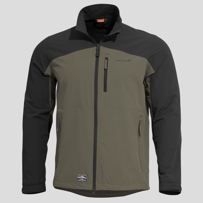 Lekka kurtka Softshell Elite - RAL7013/Czarna - Pentagon