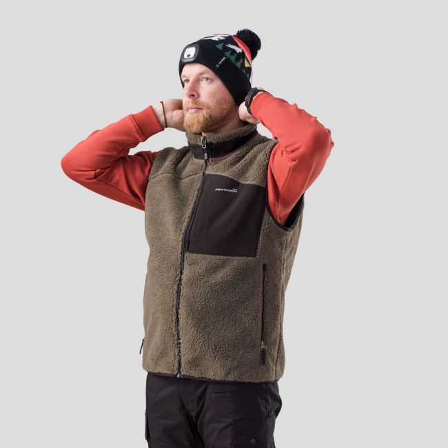 Veste polaire sans manches Summit Sherpa - RAL7013 - Pentagon