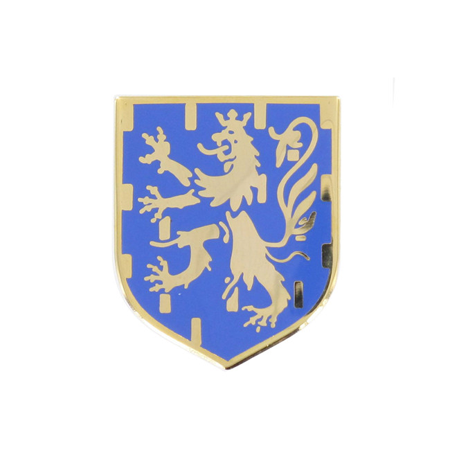 Ecu métal Gendarmerie pour cuirasse - Franche-Compté Ecu métal Gendarmerie pour cuirasse - Franche-Compté