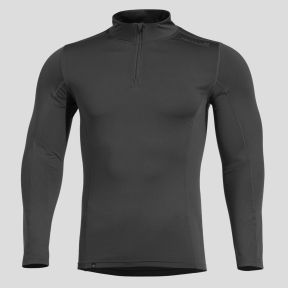 T-shirt thermique Pindos 2.0 1/2 zip - Noir - Pentagon