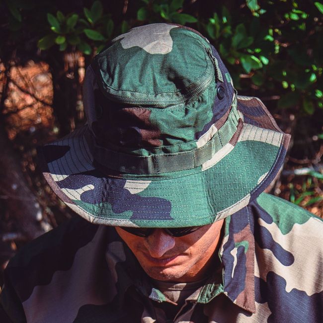Chapeau Jungle avec moustiquaire - Camo CE - OPEX