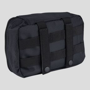 Bolsillo de almacenamiento transparente Molle 23x16cm - Negro - 101 Inc