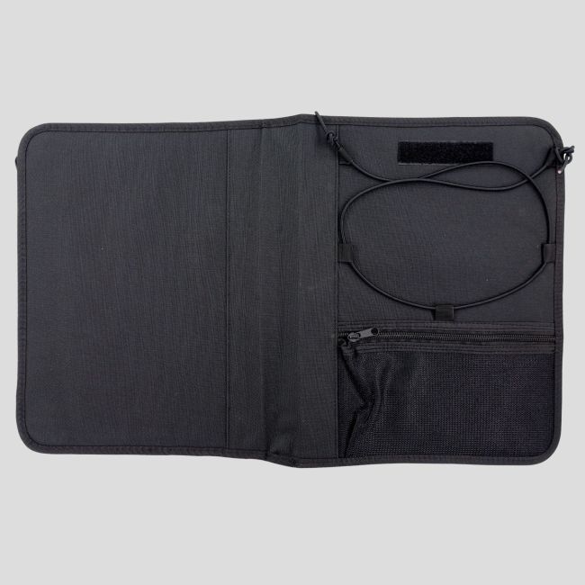 Militärischer A4-Ordner aus Polyester - Schwarz - OPEX