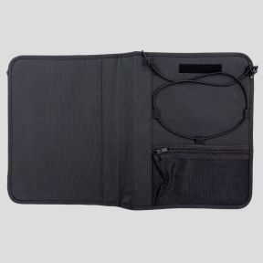 Militärischer A4-Ordner aus Polyester - Schwarz - OPEX
