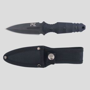 COUTEAU DE BOTTE 20CM Noir - Patrol Equipement