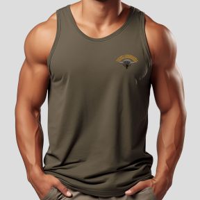 Besticktes Trägershirt Luftlandetruppen - Oliv Grün - OPEX