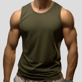 Cooldry Trägershirt - Oliv Grün - OPEX