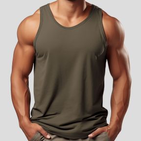 Militär-Trägershirt - Olivgrün - OPEX