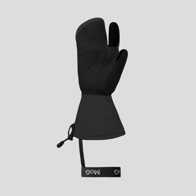 Moufle 3 doigts Frosttac (froid extrême) - Noir - MOG
