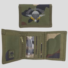 Portefeuille en polyester Troupes Aéroportées - Camo CE - OPEX