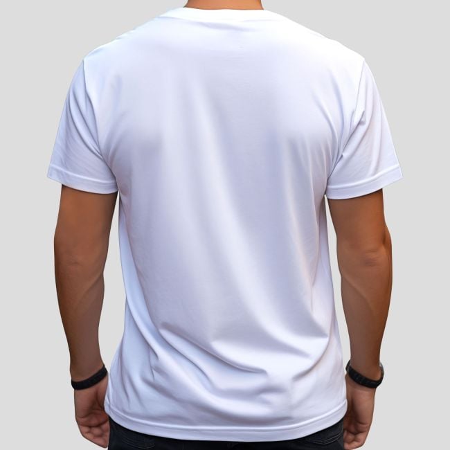 T-shirt sérigraphié Marine Nationale - Blanc - OPEX