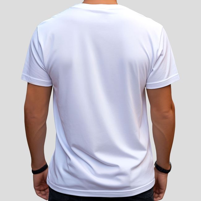 T-shirt sérigraphié Troupes de Marine - Blanc - OPEX