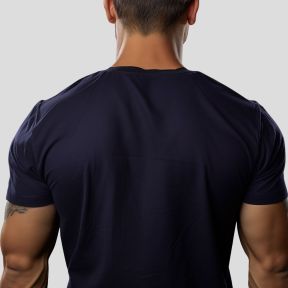 Siebdruck-T-Shirt Troupes de Marine - Marineblau - OPEX