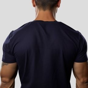 T-shirt sitodruk Troupes de Marine - Granatowy - OPEX
