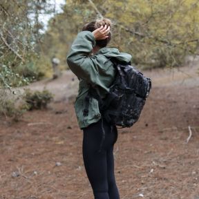 Cortavientos Windbreaker verde oliva - Brandit