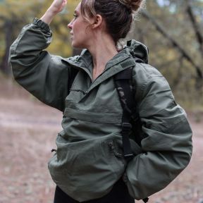 Coupe-vent Windbreaker vert olive - Brandit