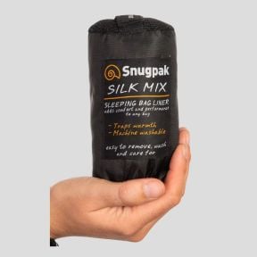 Forro de seda para saco de dormir - Preto - Snugpak