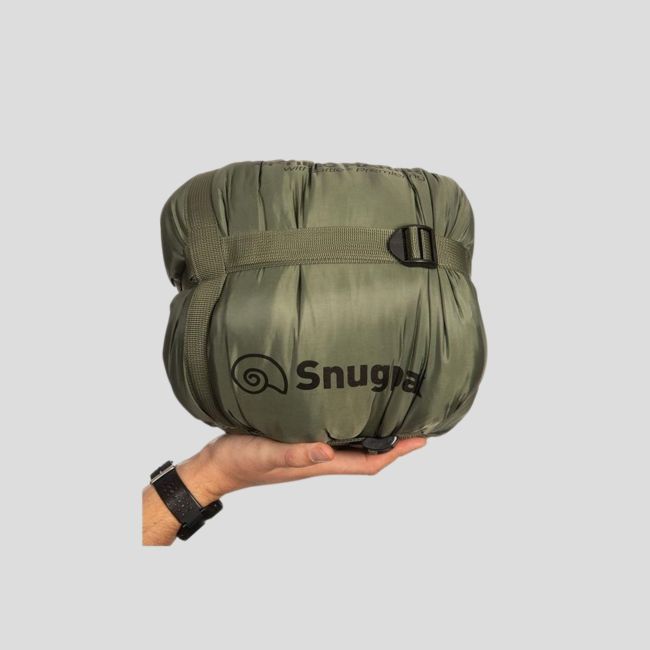 Mummie slaapzak Softie 10 Harrier (-12° tot -7° en +) - Olijfgroen - Snugpak