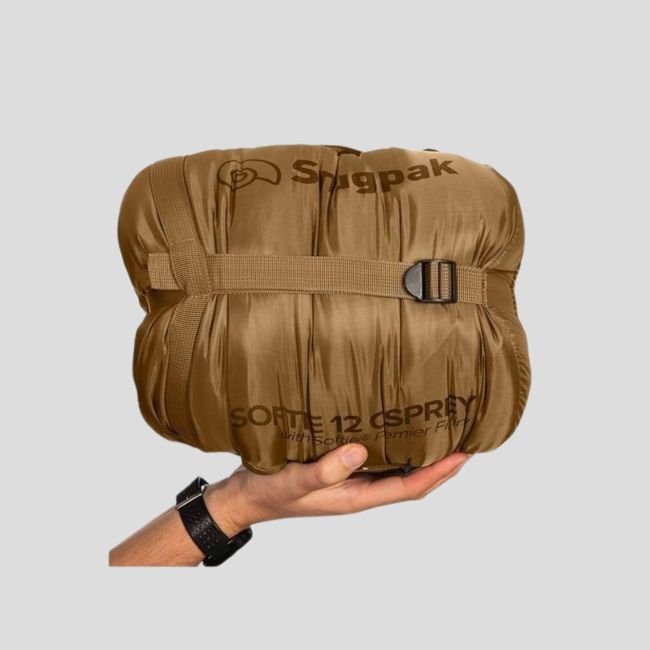 Śpiwór mumia Softie 12 Osprey (-15° do -10° i +) - Tan - Snugpak