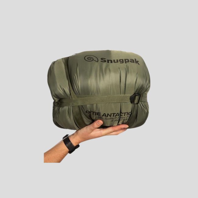 Mummie slaapzak Softie Antartica (-30° tot -20° en +) - Olijfgroen - Snugpak