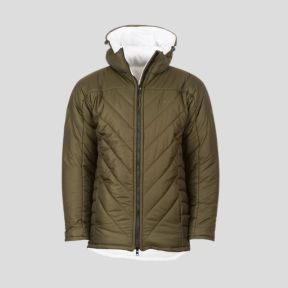 Chaqueta aislante SJ12 (hasta -20°C) reversible - Verde Oliva/Blanco - Snugpak