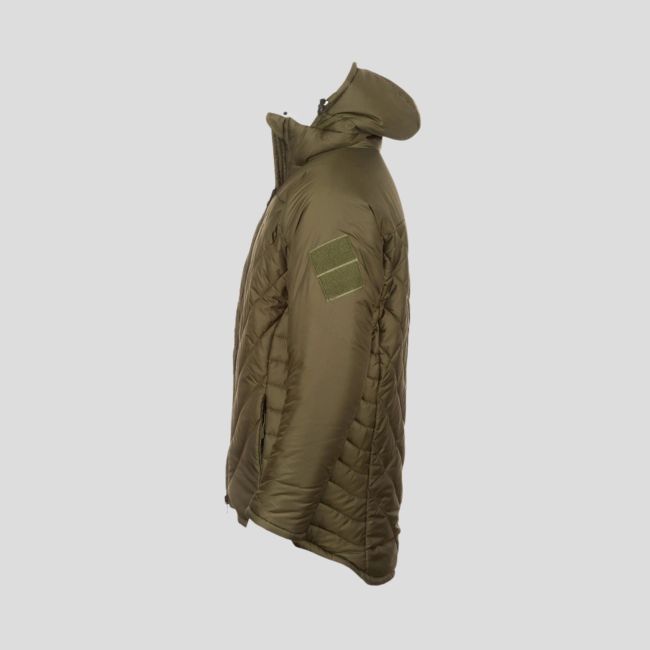 Casaco isolante SJ12 (até -20°C) reversível - Verde Olive/Branco - Snugpak