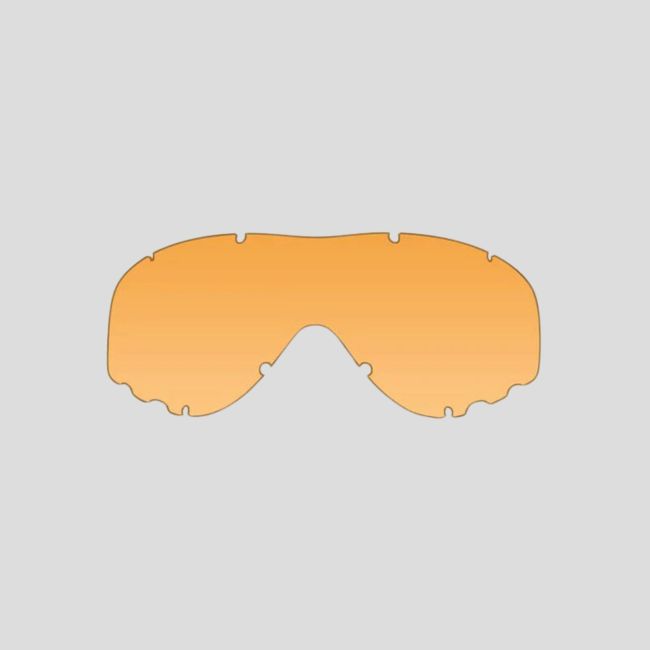 Máscara de proteção balística Spear (kit 3 lentes Cinzento/Incolor/Enferrujado) - Preto - Wiley X