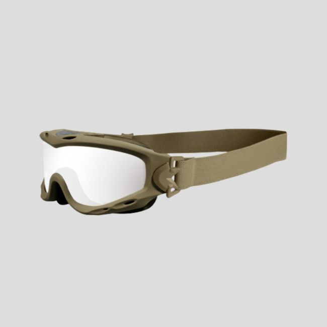 Máscara de protección balística Spear (kit 3 lentes Gris/Incoloro/Oxidado) - Tan - Wiley X