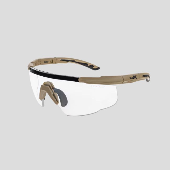 Gafas de protección balística Saber Advanced (kit 3 lentes Gris/Incoloro/Oxidado) - Tan - Wiley X