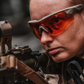 Lunettes de protection balistiques Rogue Comm tan écrans fumé/incolore/orange - Wiley X