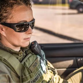 Lunettes de protection balistiques Omega verres fumés - Wiley x