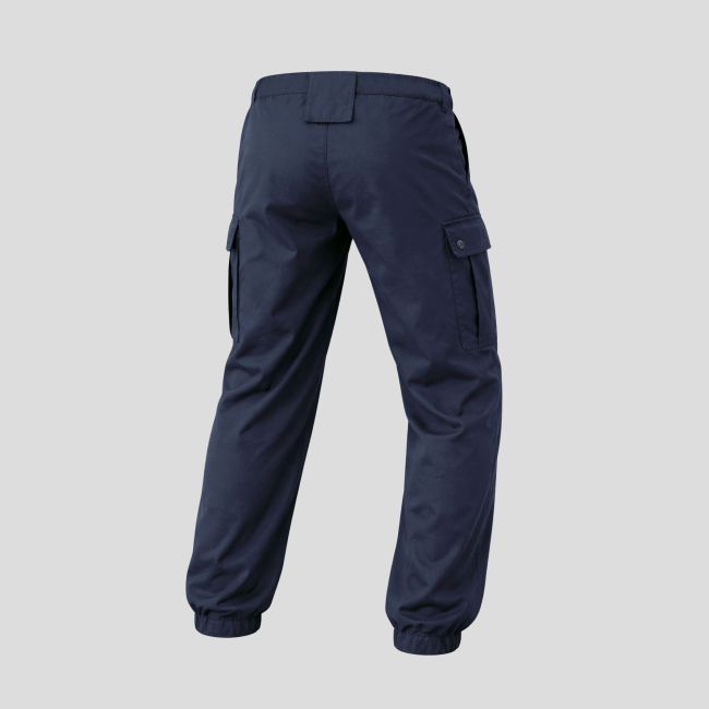 Hose mit seitlichen matten Sicherheitstaschen - Marineblau - Patrol Equipement
