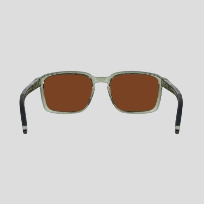 Sonnenbrille Alfa (Captivate™ polarisierte und bronzefarbene Spiegelgläser) - Transparent Olivgrün - Wiley X