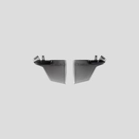 Ersatz-Seitenschilde für Citadel-Brille - Schwarz Transparent - Wiley X