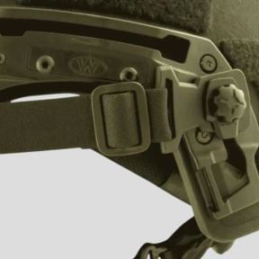 Sistema de fixação em capacete Team Wendy para máscara Spear/Nerve - Tan - Wiley X