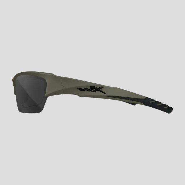 Óculos de proteção balística Valor (kit 3 lentes Cinzento/Incolores/Ferrugem) - Verde Oliva - Wiley X