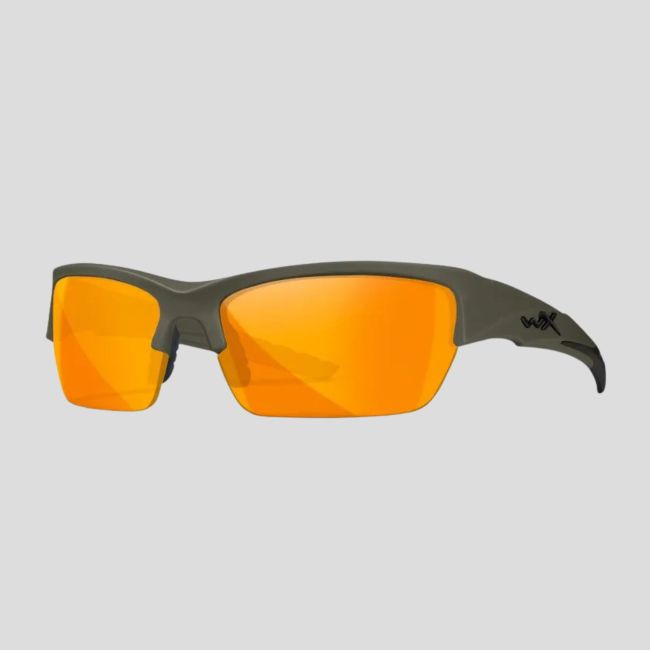 Gafas de protección balística Valor (kit 3 lentes Gris/Incoloras/Óxido) - Verde Oliva - Wiley X