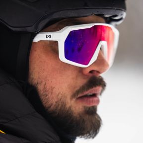 Lunettes de protection balistique Citadel (verre Captivate™ miroir Gris Tungstène) - Noir/Tan - Wiley X