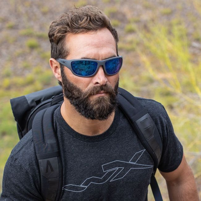 Lunettes de protection balistique Climb (verres Gris) - Noir - Wiley X